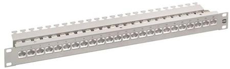 20824050001 HARTING Ha-VIS preLink Series Cat6a 24 Port RJ45 RJ Patch Panel 1U