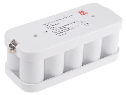 125-3428 RS Pro 6V, 8000mAh NiCd D Rechargeable Battery Pack
