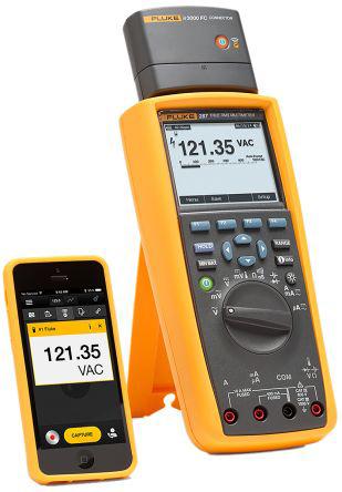 3947781 Fluke 287 Handheld Digital Multimeter, True RMS, 10A ac Max, 10A dc Max, 1000V ac Max - RS Calibrated