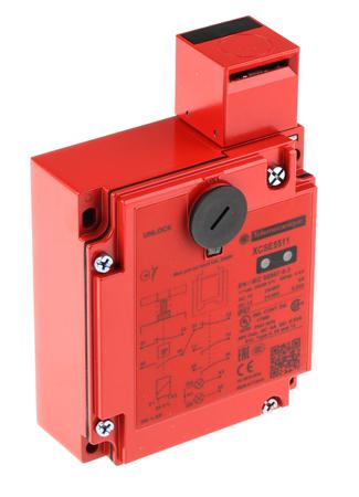 XCSE5511 XCS-E Solenoid Interlock Switch Power to Lock 24 V ac/dc