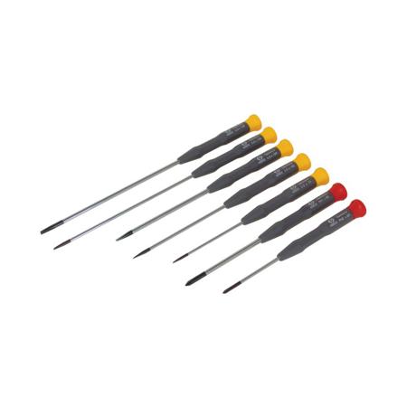 T4883X CK Phillips, Slotted Precision Screwdriver Set, 7-Piece