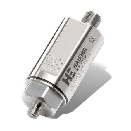 HE100.02.16.01.00.00.000 Hauber Elektronik Vibration Sensor, 16mm/s Max, 25 mA Max, 30V Max, 1 → 1000 Hz, -40°C → +125°C