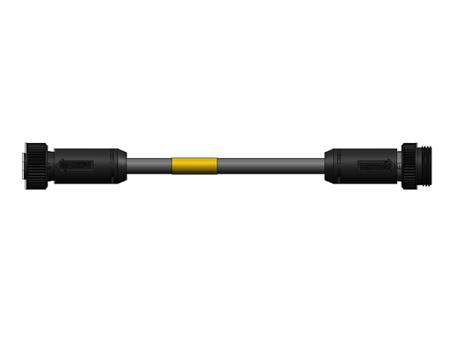 1300250295 TE Connectivity Straight Male Mini-Change to Straight Female Mini-Change Cordset, 5m