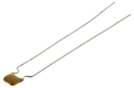 SR211C103KAR KYOCERA AVX 10nF Multilayer Ceramic Capacitor MLCC, 100V dc V, ±10% , Through Hole