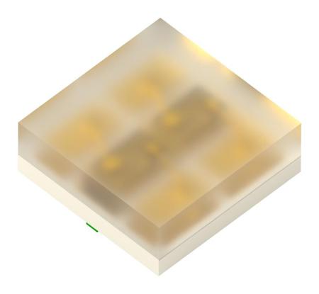 KPGB-0607VBA1SYKC-TT Kingbright1.97 V, 2.9 V Blue & Yellow LED SMD  SMD, KPGB-0607