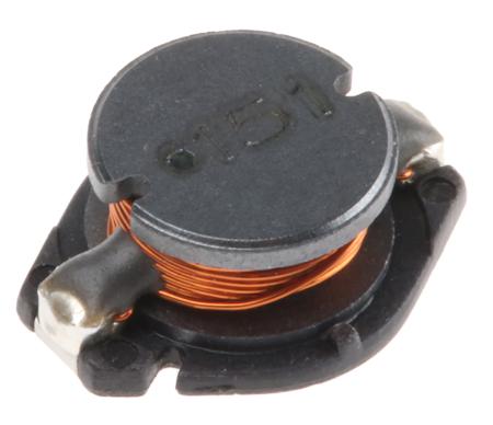 74456215 Wurth Elektronik, WE-PD4 No Wirewound Surface Mount Inductor with a Ferrite Core, 150 μH Wirewound ±10 % 1 A Idc