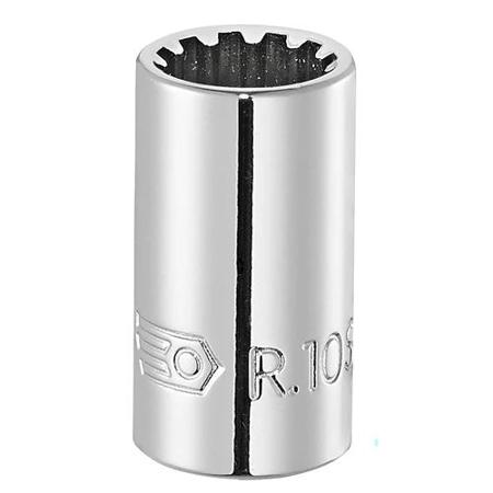 R-7S Facom 7/32in Bi-Hex Socket With 1/4 in Drive , Length 22 mm