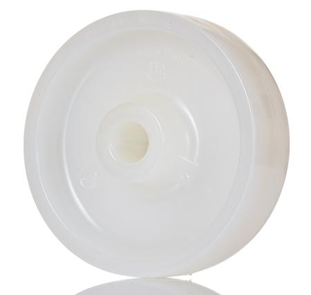 4022 LAG White Polyamide Hygienic, Low Rolling Resistance, Non-Marking Trolley Wheel, 175kg