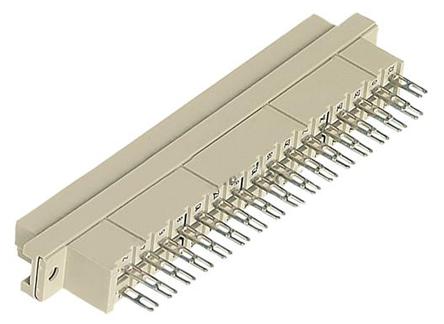 09042326823 HARTING DIN 41612 32 Way 5.08mm Pitch, Type D Class C2, 2 Row, Straight DIN 41612 Connector, Socket
