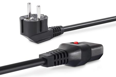 IL13-EU1-H05-3100-200 Schaffner C13 Cable Mount IEC Socket