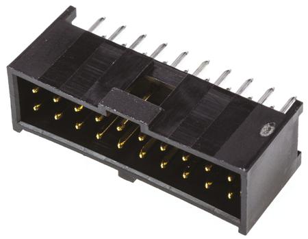 90130-1220 Molex C-Grid III Series Straight Through Hole PCB Header, 20 Contact(s), 2.54 mm Pitch, 2 Row, Shrouded