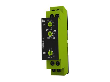 E1ZMLA10 24-240VAC/DC Enya Series DIN Rail Mount Timer Relay, 24 → 240V ac/dc, 1-Contact, 100h, 7-Function, SPDT