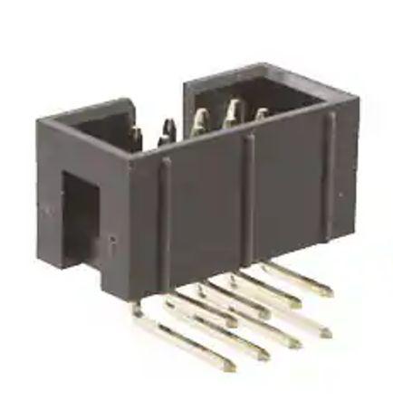 227-2175 RS PRO, 8 Way, 2 Row, Right Angle PCB Header