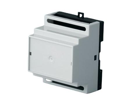 B6503111 OKW Enclosure DIN Rail Enclosure Type B650 Series , 35 x 86 x 58mm, PC/PPO DIN Rail Enclosure