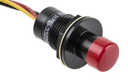 HPL-3322212 Otto Hall Effect Switch Button Through Hole, -40 → +85°C