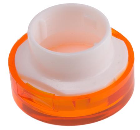 745-2502 Orange Round Push Button Lens for use with ADA16 Series