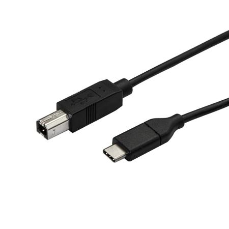 USB2CB50CM StarTech.com USB 2.0, Male USB C to Male USB B, 480Mbps, 500mm