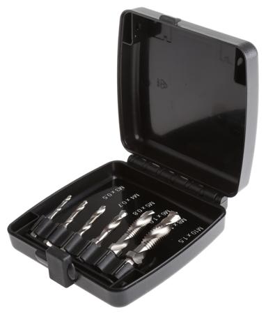 669-9407 RS PRO Tap & Drill Set 6-Piece Metric Standard Hand Tap M3 → M10 Thread