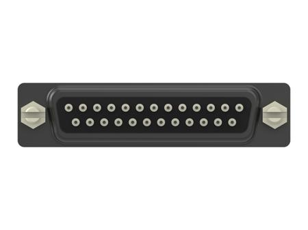 2301841-2 TE Connectivity 2301841 25 Way Vertical Board Mount D-sub Connector Receptacle, 2.77mm Pitch