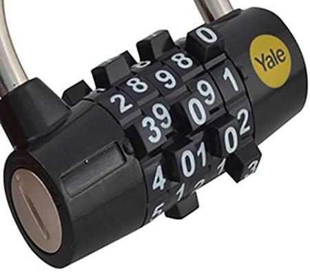 Y160-48-123-1 8888 Combination Combination Padlock, 7mm Shackle, 69mm Body