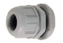 936000394 Molex 93600 Series Grey Nylon Cable Gland, PG9 Thread, 4mm Min, 8mm Max, IP68