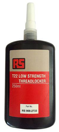 908-2733 RS Pro Purple Threadlocking Adhesive, 12 h Cure, 250 ml