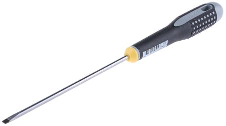 BE-8230 Bahco Slotted  Screwdriver, 3.5 x 0.6 mm Tip, 125 mm Blade, 228 Overall