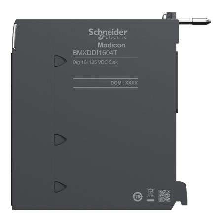 BMXDDI1604T Schneider Electric X80 Series Discrete Input Module for Use with Modicon M580 and M340 Programmable Automation