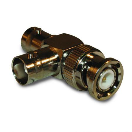 112567 Amphenol RF Coaxial Adapter BNC Plug to BNC 2 x Socket