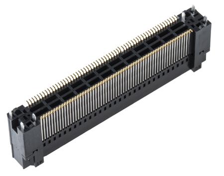 FX18-120S-0.8SV20 Hirose FunctionMAX FX18 Series Straight Surface Mount PCB Socket, 120-Contact, 2-Row, 0.8mm Pitch, Solder Termination