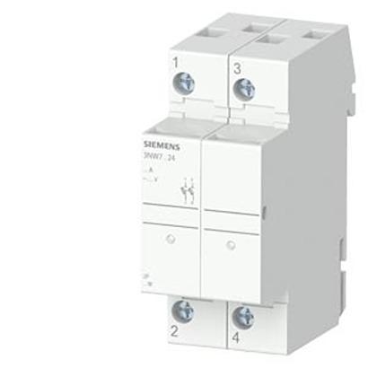 3NW7024 Siemens 32A Fuse Holder for 10 x 38mm Fuse, 2P, 690V