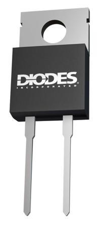 DTH3006D Diodes Inc 600V Fast Recovery Epitaxial Diode Rectifier & Schottky Diode, 2-Pin TO220AC