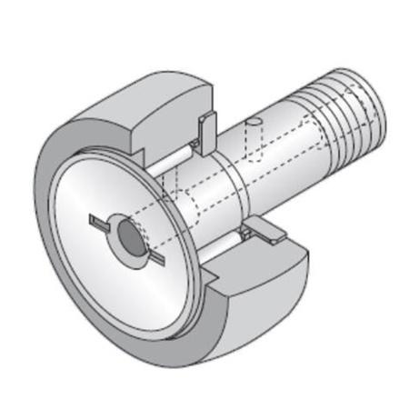 KR62LLH-3AS Roller Follower Cam Follower KR62LLH/3AS, 24mm ID, 62mm OD