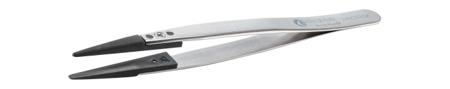 249CFR.SA.1 ideal-tek 130 mm, Strong; Rounded, ESD Tweezers