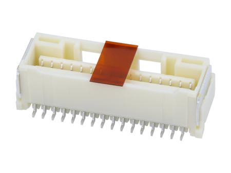 503154-3290 Molex 50315 Series Vertical Board Mount PCB Socket, 32-Contact, 2-Row, 1.5mm Pitch, Surface Mount Termination