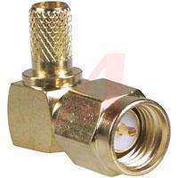 901-9531-1 connector,rf coaxial,sma rt angle plug,crimp/solder,rg55,142,223,400 cable,gold