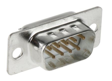 A-DS 09 LL/Z ASSMANN WSW A-DS 9 Way Panel Mount D-sub Connector Plug