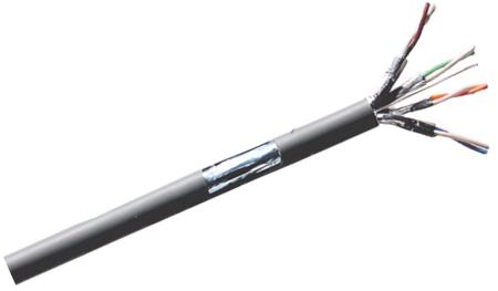 209-7611 RS PRO, 100m Cat6a, Grey, U/FTP Shielded, Unterminated