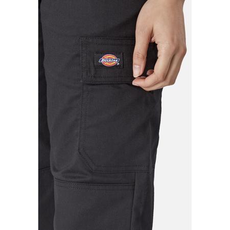 DK0A867XBLK1 Dickies DK0A867X Women's Black Trousers Regular, Size 10