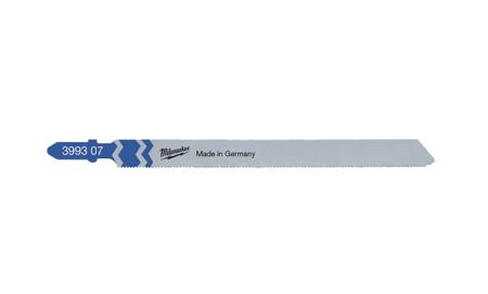 4932399307 Milwaukee 105mm Cutting Length Jigsaw Blade, Pack of 5