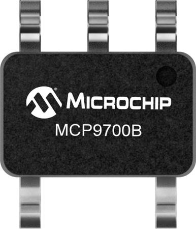 MCP9700BT-E/TTVAO Microchip MCP9700 Series Thermistor IC, Current, Voltage Output, Surface Mount, Digital Output, ±1°C, 5 Pins