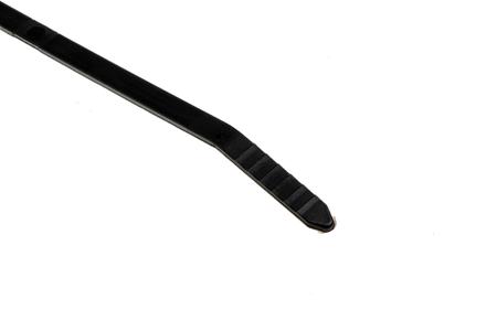 7TAG054360R0279--TY300-50X-100 Thomas & Betts Black Cable Tie Nylon Weather Resistant, 290mm x 4.8 mm
