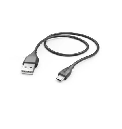00201586 Hama USB 2.0, Male Micro USB B to Male USB A, 480Mbps, 1.5m