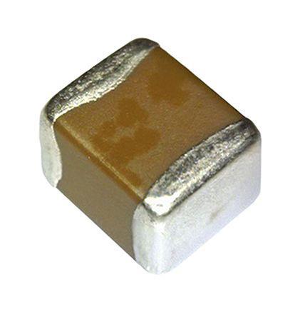 GRM155B11C103KA01D Murata 10nF Multilayer Ceramic Capacitor MLCC 16V dc ±10% B Dielectric 0402 (1005M) Solder, Max. Temp. +85°C