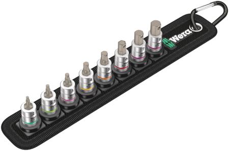 05003881001 Bit Socket, Hexagon Bit Set, 2 x 28 mm, 2.5 x 28 mm, 3 x 28 mm, 4 x 28 mm, 5 x 28 mm, 6 x 28 mm, 7 x 28 mm, 8 x 28 mm