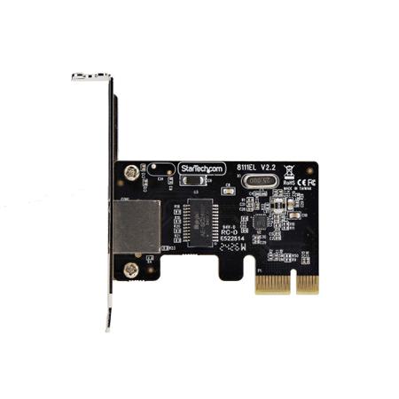 ST1000SPEX2LT StarTech.com 1 Port PCIe RJ45 Network Card, 1000Mbit/s