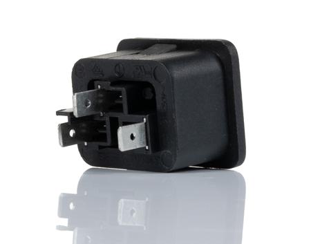 896-2151 RS PRO C19 Panel Mount, Snap In Mount IEC Connector Socket, 20A, 250V