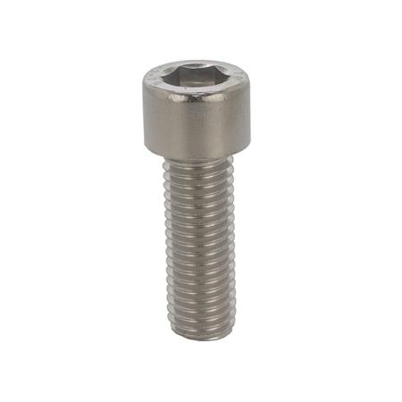 606-477 RS PRO Black Stainless Steel Hex Screw, DIN 912, M12 x 45mm