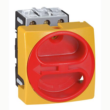 0-221-08 Legrand 3 Pole Panel Mount, Screw Mount Switch Disconnector - 20A Maximum Current, 8kW Power Rating, IP65