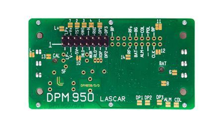 DPM-950 Lascar Digital Voltmeter DC, LCD Display 3.5-Digits ±1 %, 72 x 40 mm